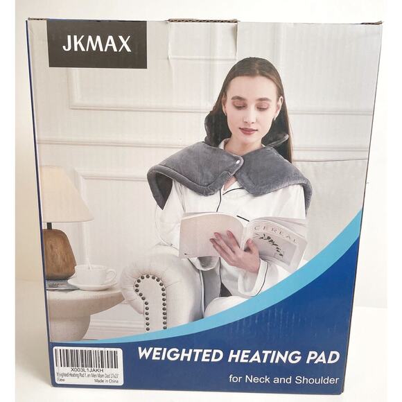 Heating Pad for Neck and Shoulders and Back - Weighted Heating Pad for Neck and - Picture 10 of 13